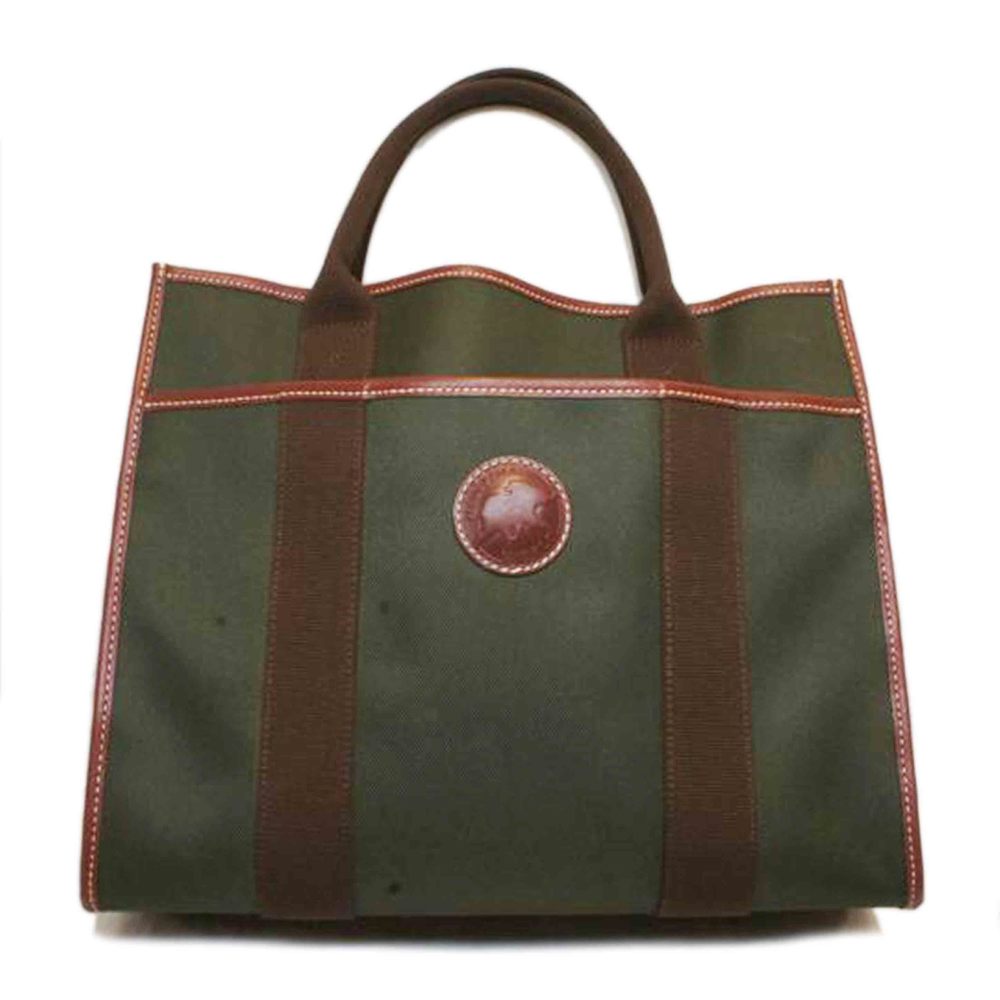 Hunting World Nylon Logo Tote Bag Green